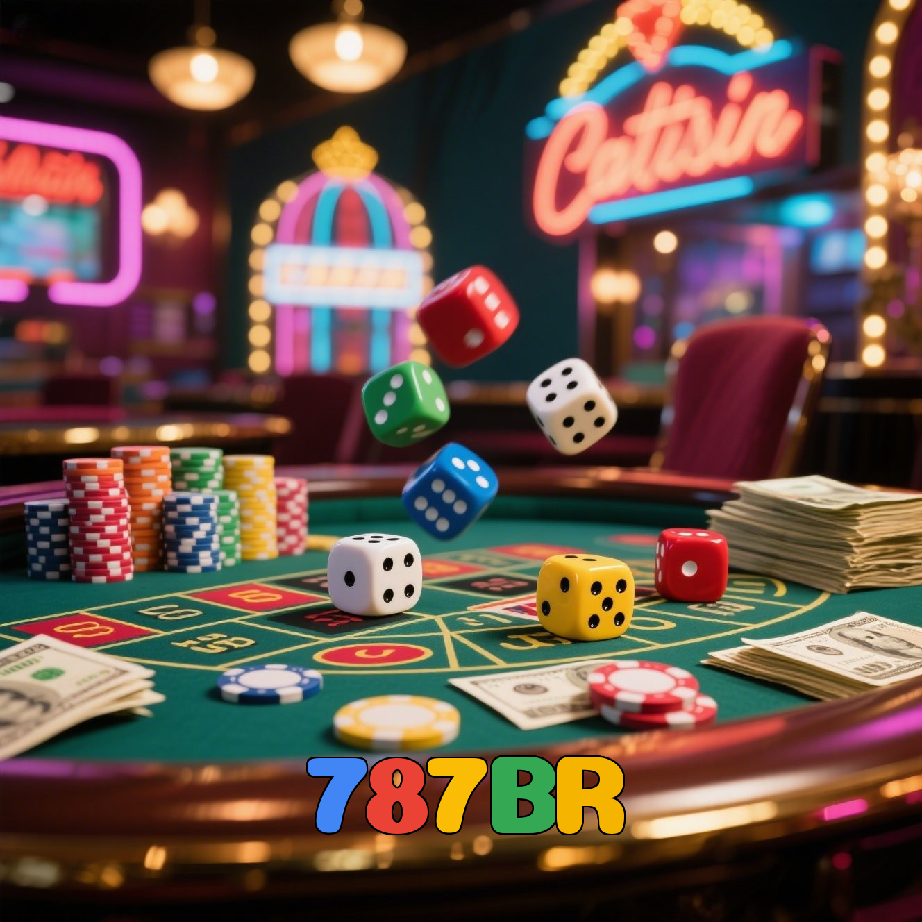 787BR：Jogue nas mesas de poker e se torne um campeão das cartas!